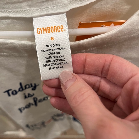 Gymboree long sleeve t-shirt, NWT - Picture 4 of 6